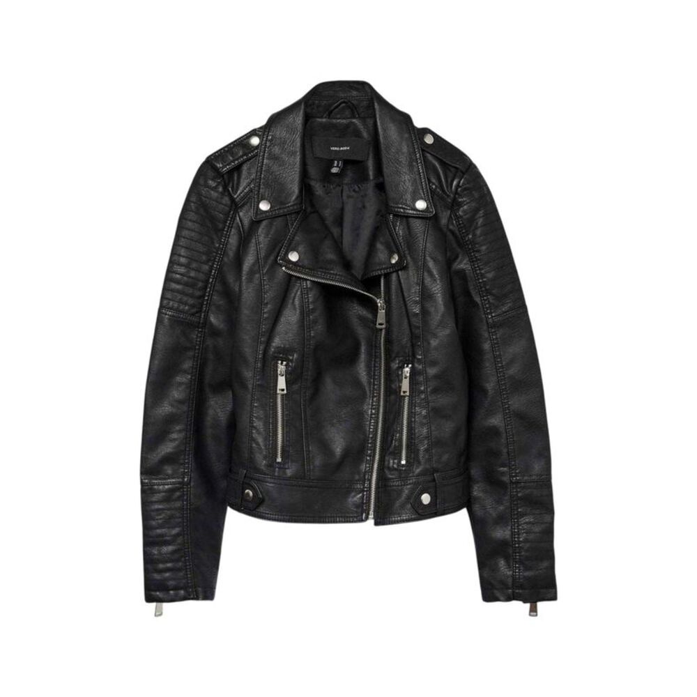 Vero Moda Womens/Ladies Kerriultra Biker Jacket / Black